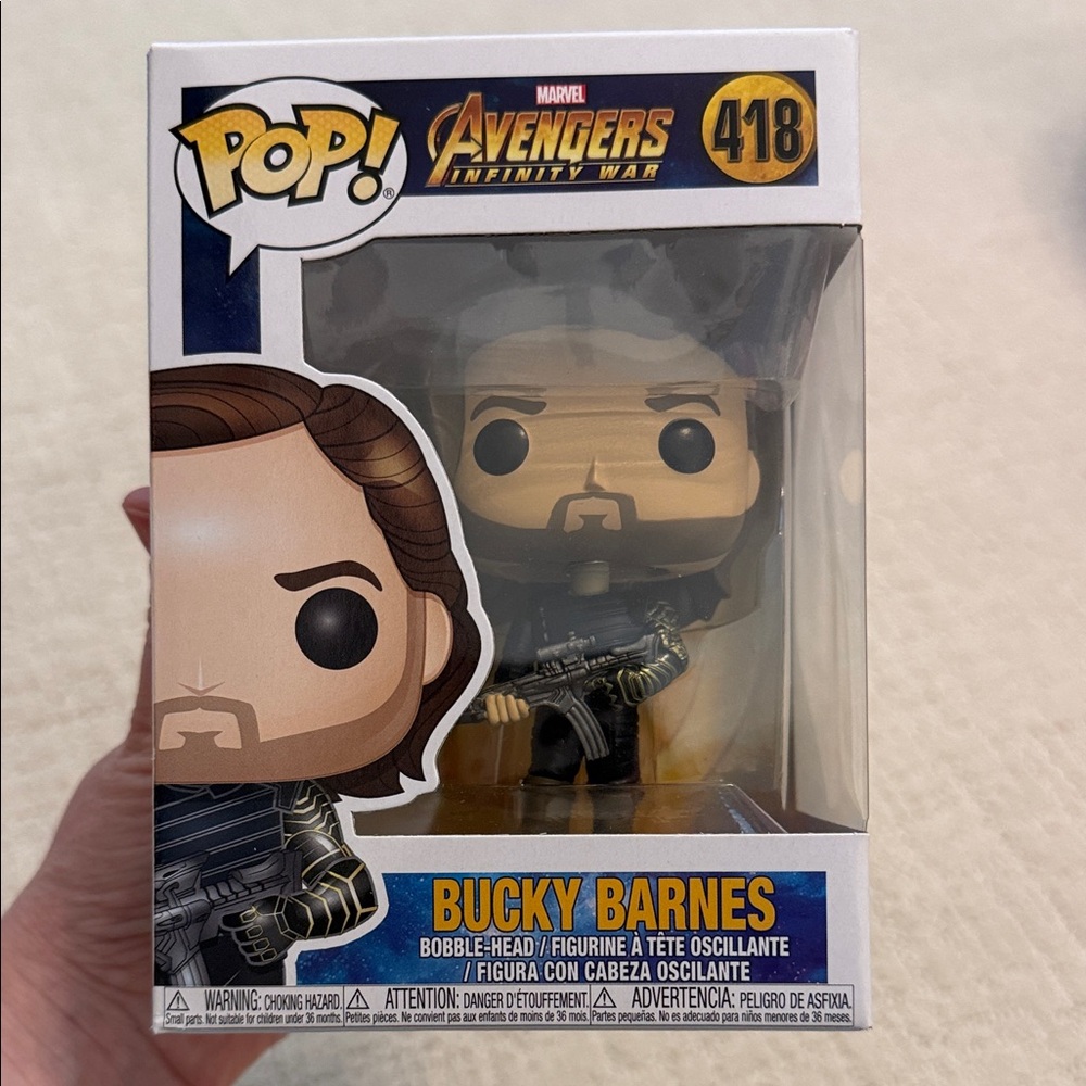 Funko Pop! Marvel Avengers Infinity War Bucky Barnes NEW